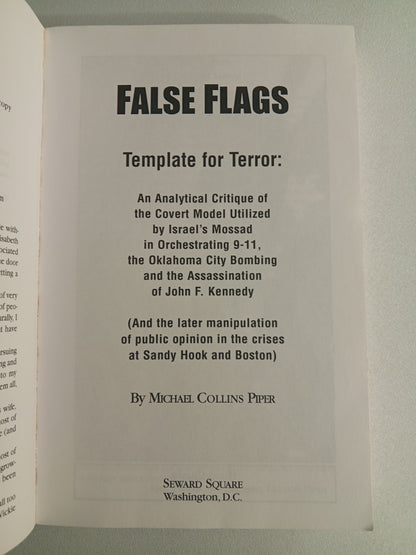 False Flags: Template for Terror by Michael Piper PB