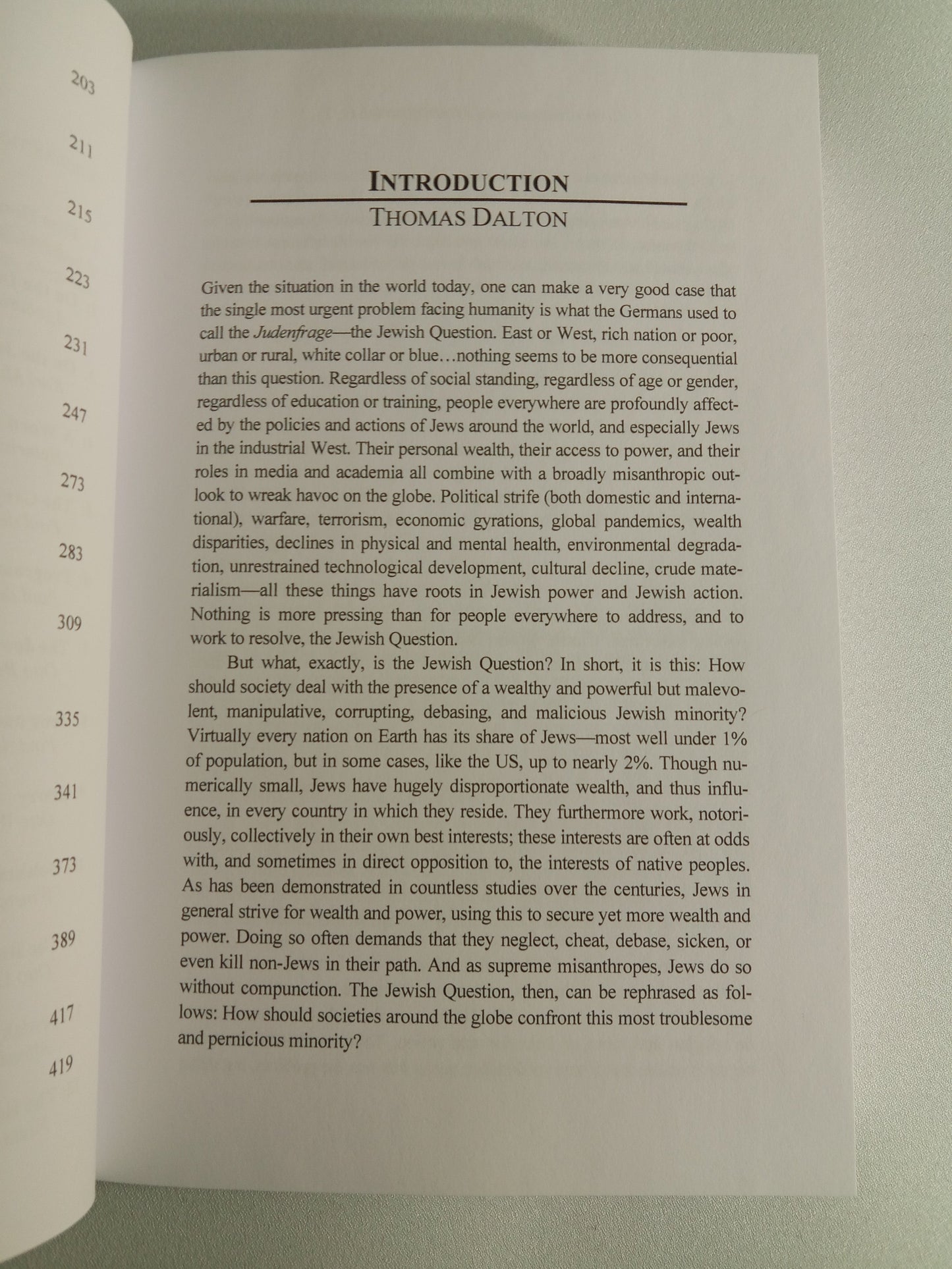Classic Essays on the Jewish Question, Volume 2 by Thomas Dalton PB