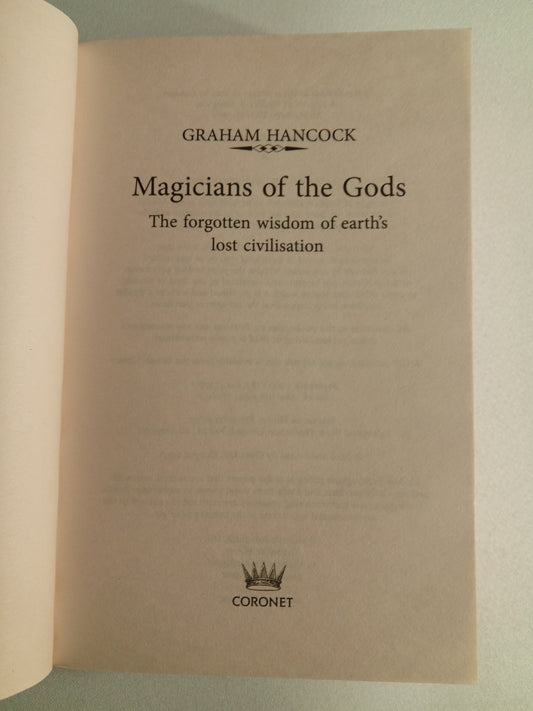 Magicians of the Gods by Graham Hancock