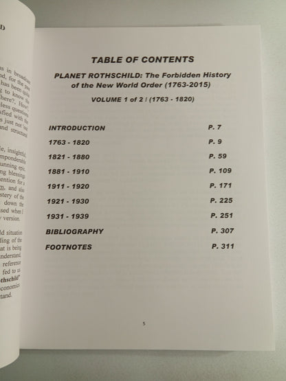 Planet Rothschild, Volume 1: The Forbidden History of the New World Order, 1763 to 1939 by Michael King PB