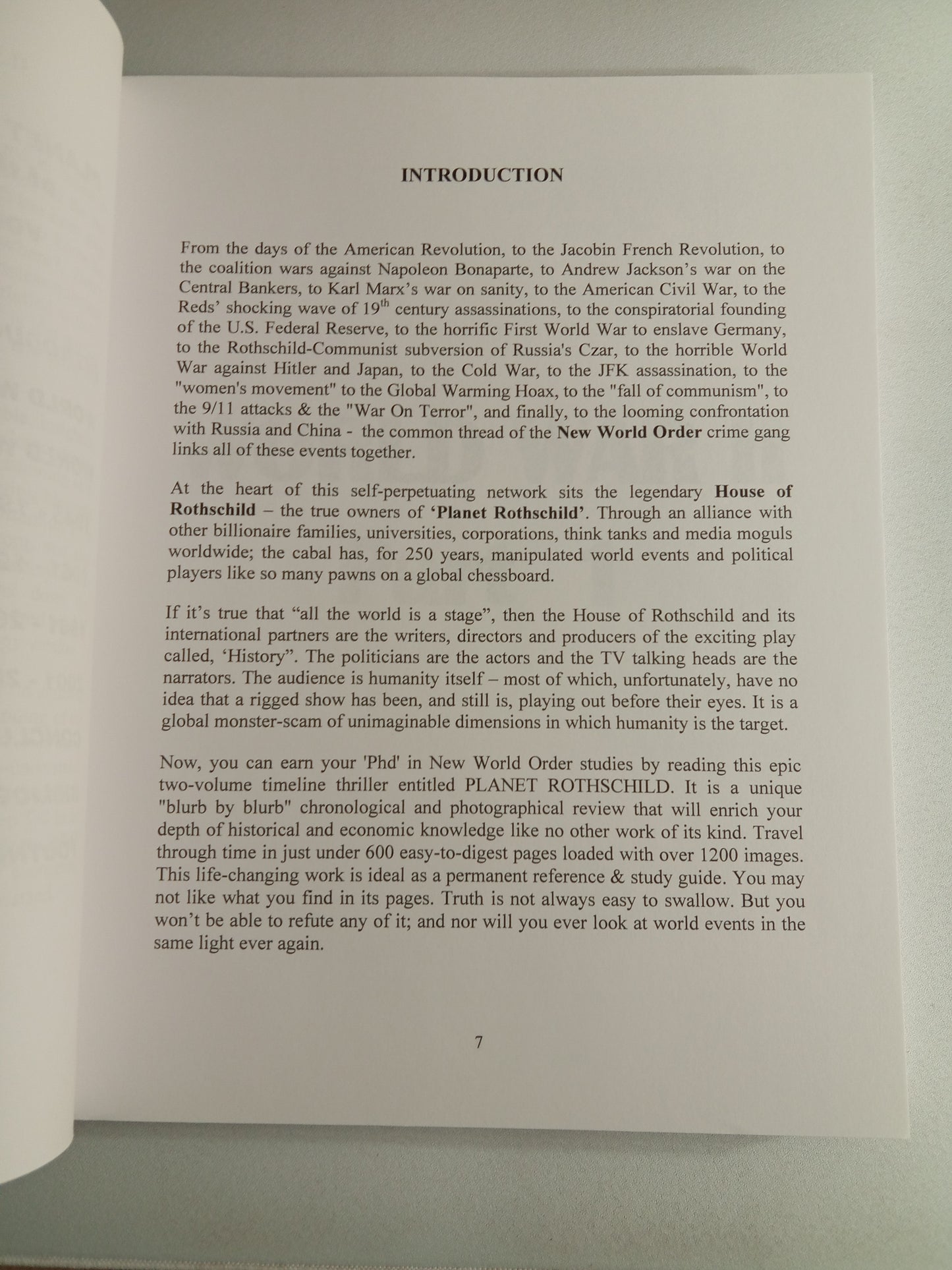 Planet Rothschild, Volume 2: The Forbidden History of the New World Order, WW2 to 2015 by Michael King PB