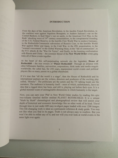 Planet Rothschild, Volume 2: The Forbidden History of the New World Order, WW2 to 2015 by Michael King PB