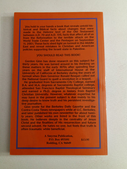 Final Apostasy: Prelude to Anti-Christ by Gordon Ginn PB