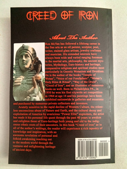 Creed of Iron: Wotansvolk Wisdom by Ron McVan PB