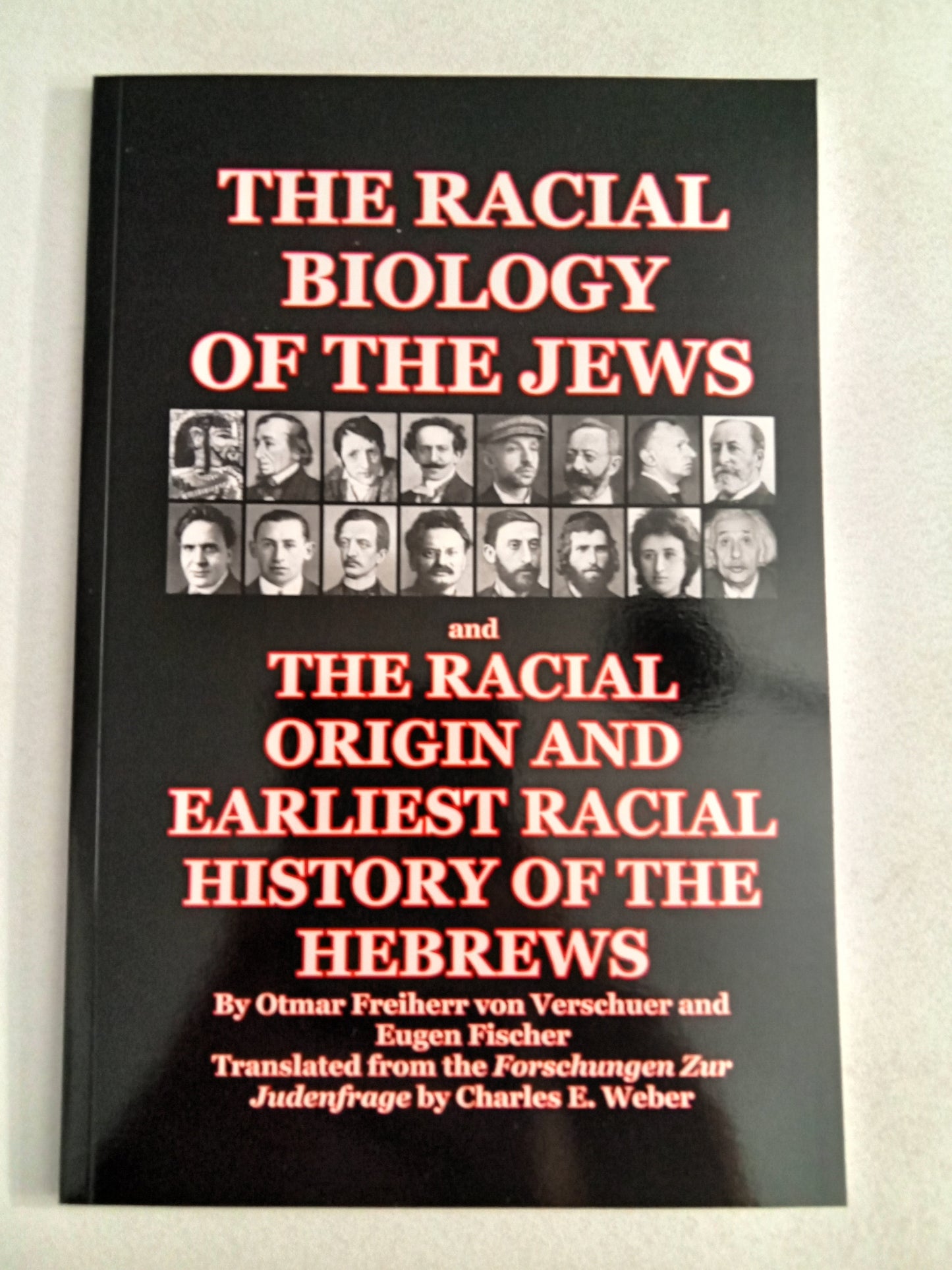 Racial Biology of the Jews by Otmar von Verschuer PB