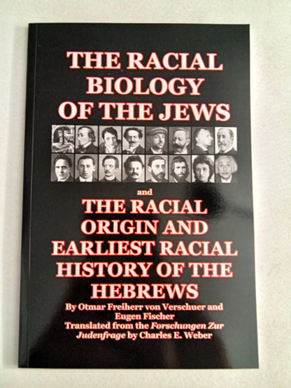 Racial Biology of the Jews by Otmar von Verschuer PB