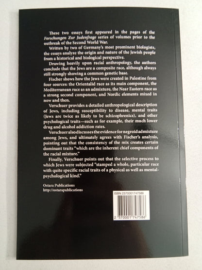 Racial Biology of the Jews by Otmar von Verschuer PB