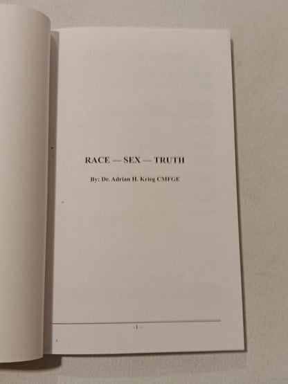 Race, Sex, Truth by Adrian Krieg