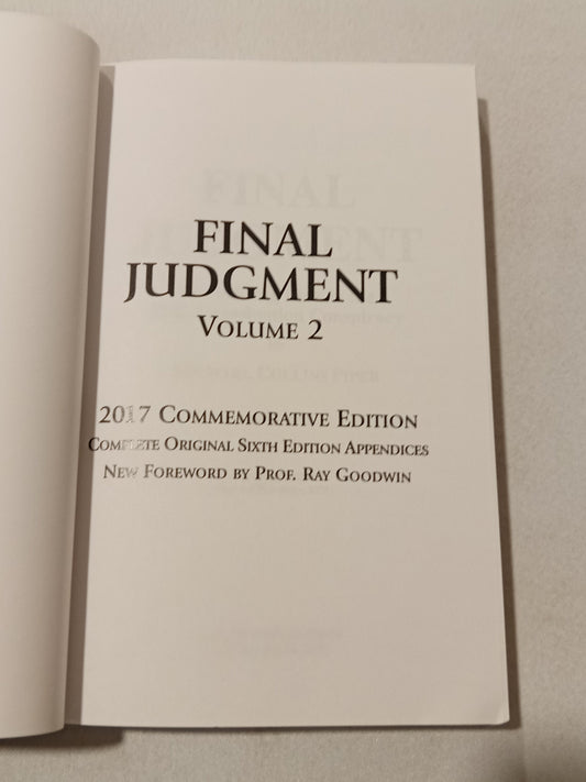 Final Judgment, Volume 2: The Missing Link in the JFK Assassination Conspiracy by Michael Piper PB