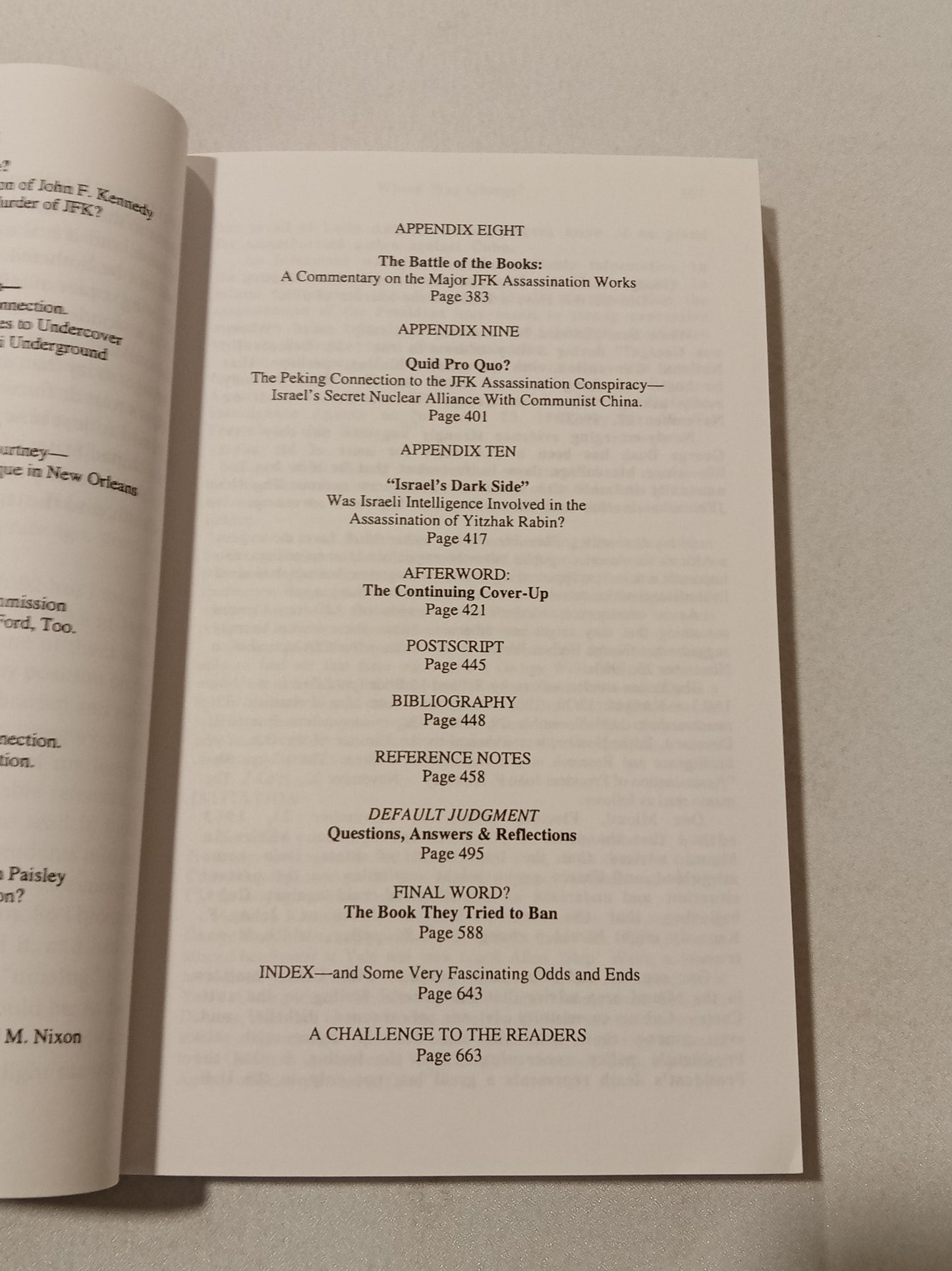 Final Judgment, Volume 2: The Missing Link in the JFK Assassination Conspiracy by Michael Piper PB