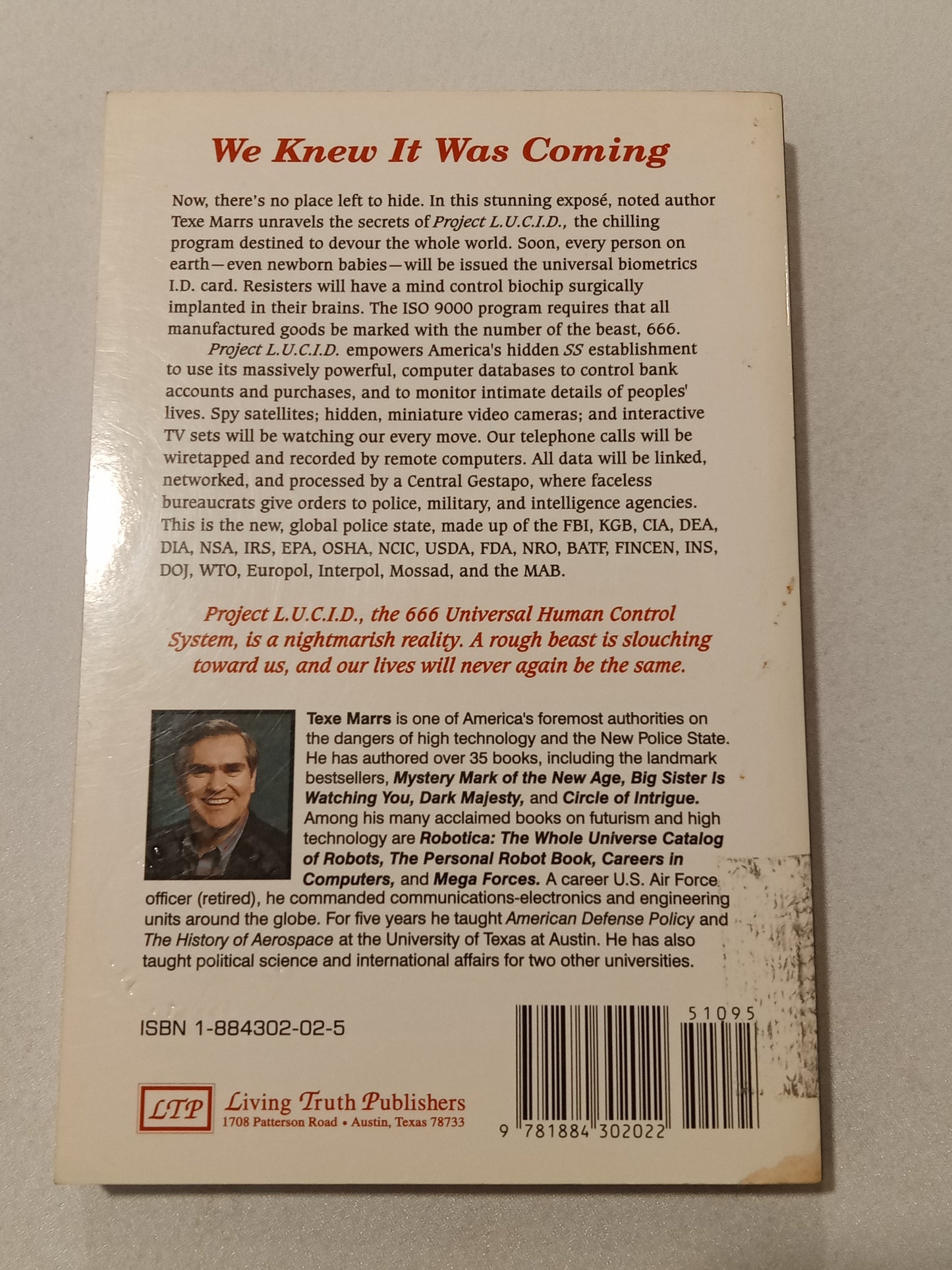 Project LUCID (Digital ID): The Universal Control System by Texe Marrs PB
