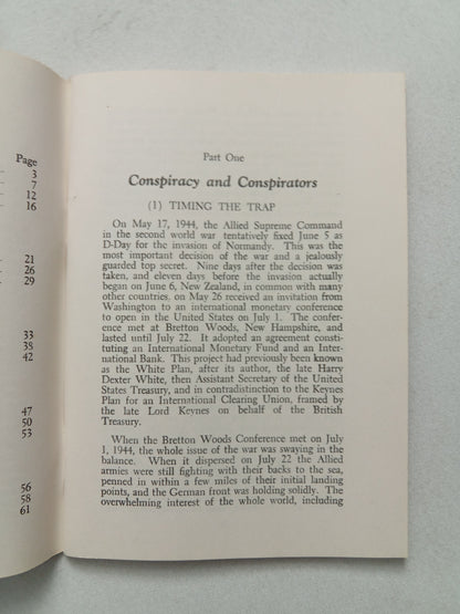 Bretton Woods Plot by Arthur Fields SB