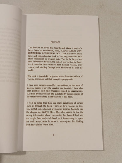 Swine Flu Expose by Eleanor McBean