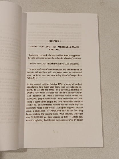 Swine Flu Expose by Eleanor McBean