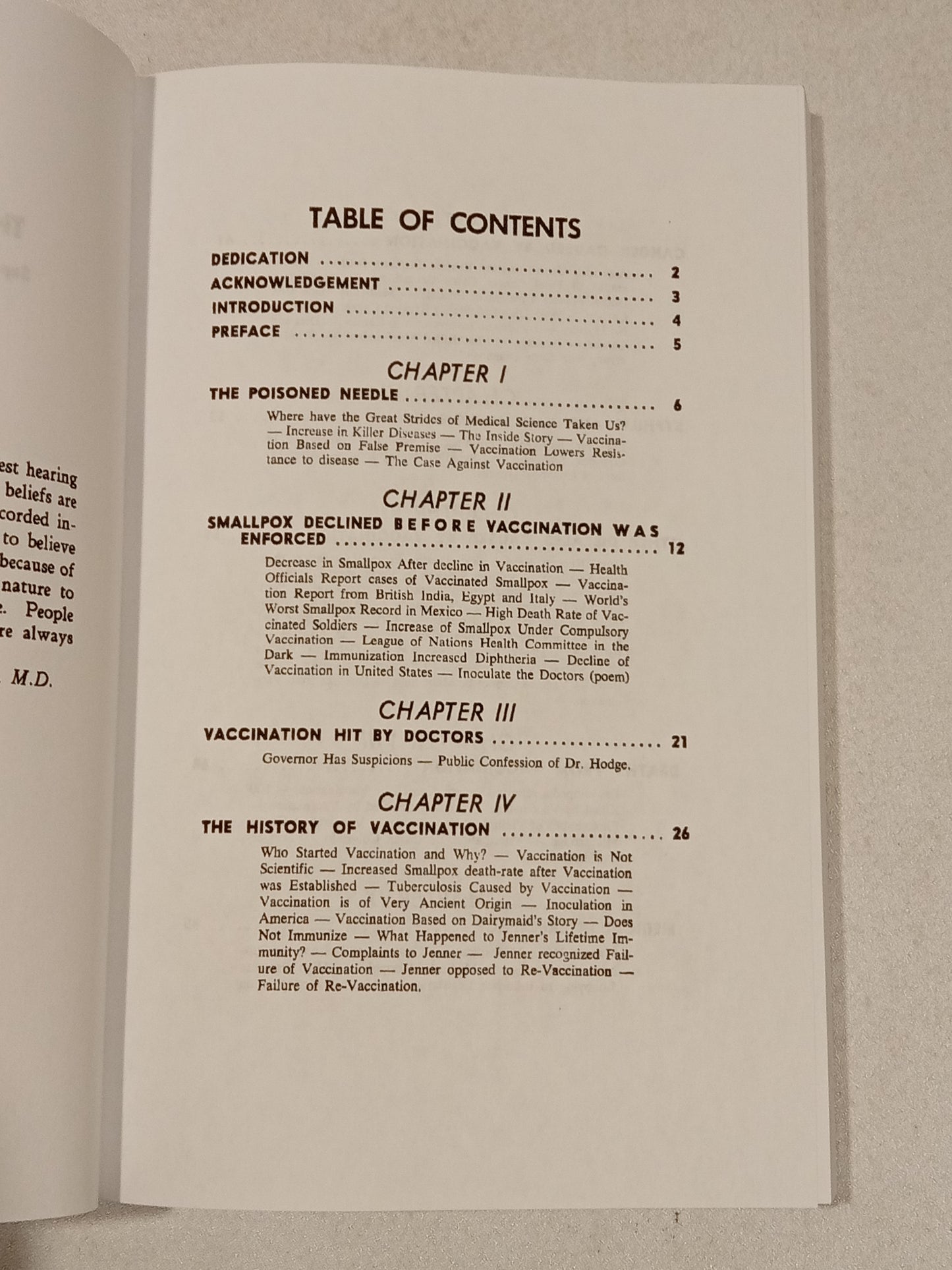 'Poisoned Needle: Suppressed Facts About Vaccination by Eleanor McBean