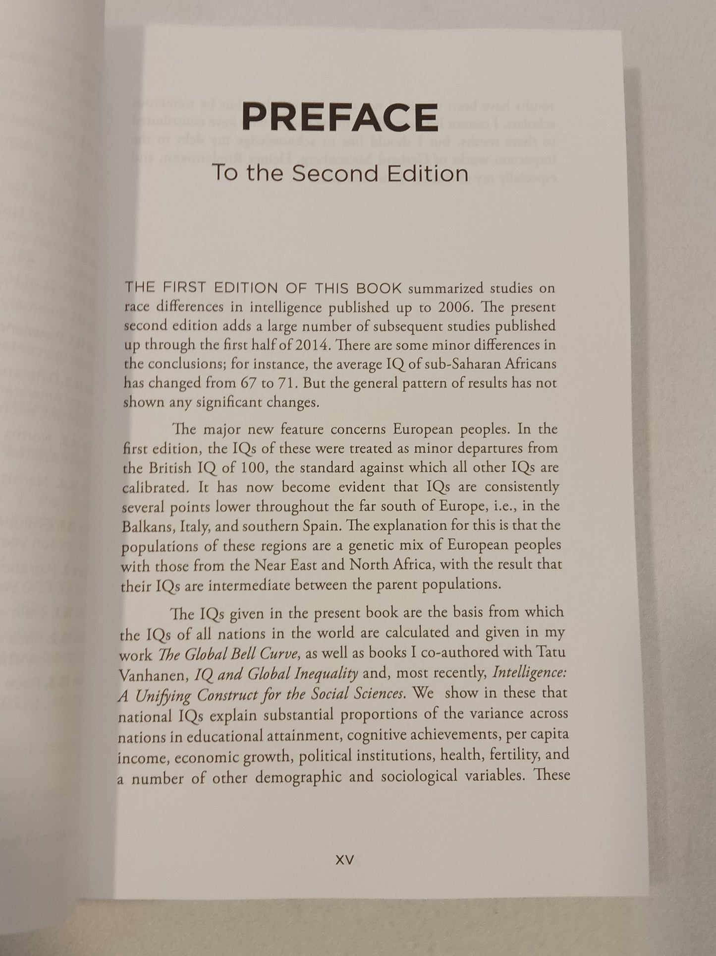 Race Differences in Intelligence: An Evolutionary Analysis by Richard Lynn PB