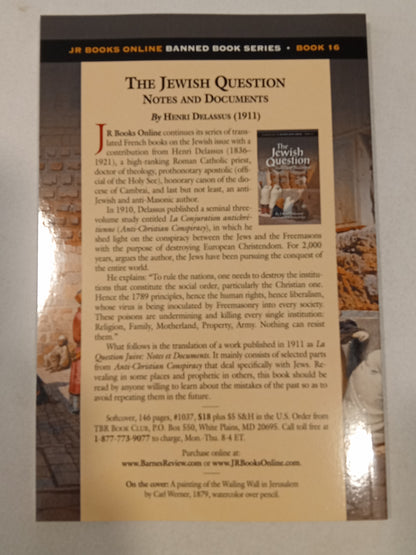 Jewish Question: Notes and Documents by Henri Delassus PB