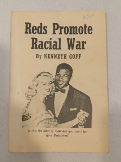 Reds (Jews) Promote Racial War by Kenneth Goff SB