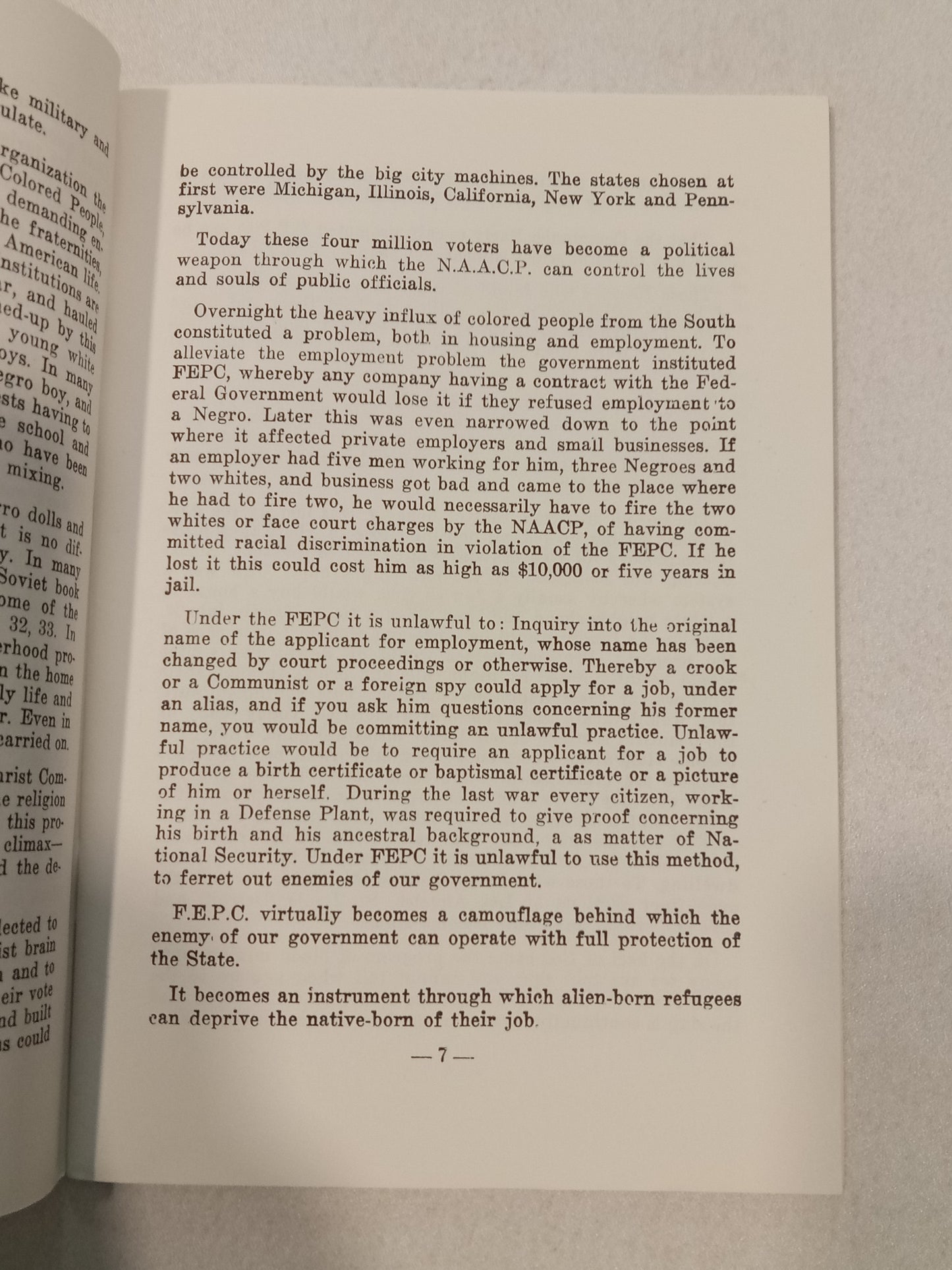 Reds (Jews) Promote Racial War by Kenneth Goff SB