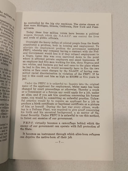 Reds (Jews) Promote Racial War by Kenneth Goff SB