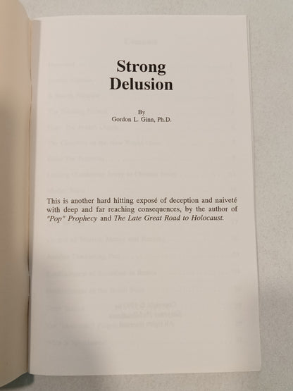 Strong Delusion by Gordon Ginn SB