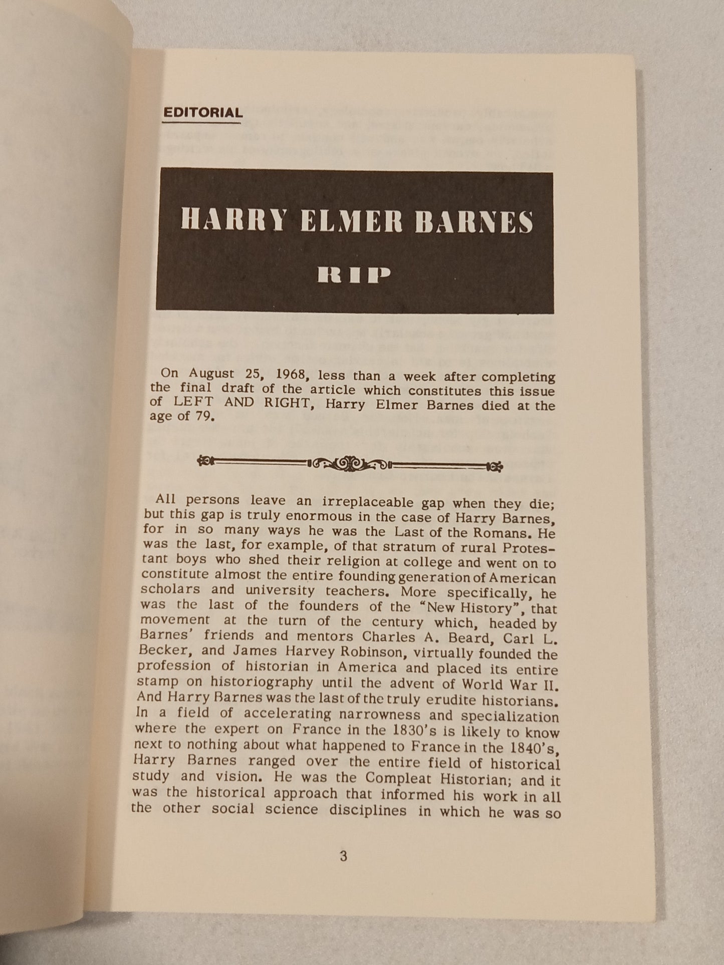 Pearl Harbor: After a Quarter of a Century by Harry Barnes PB