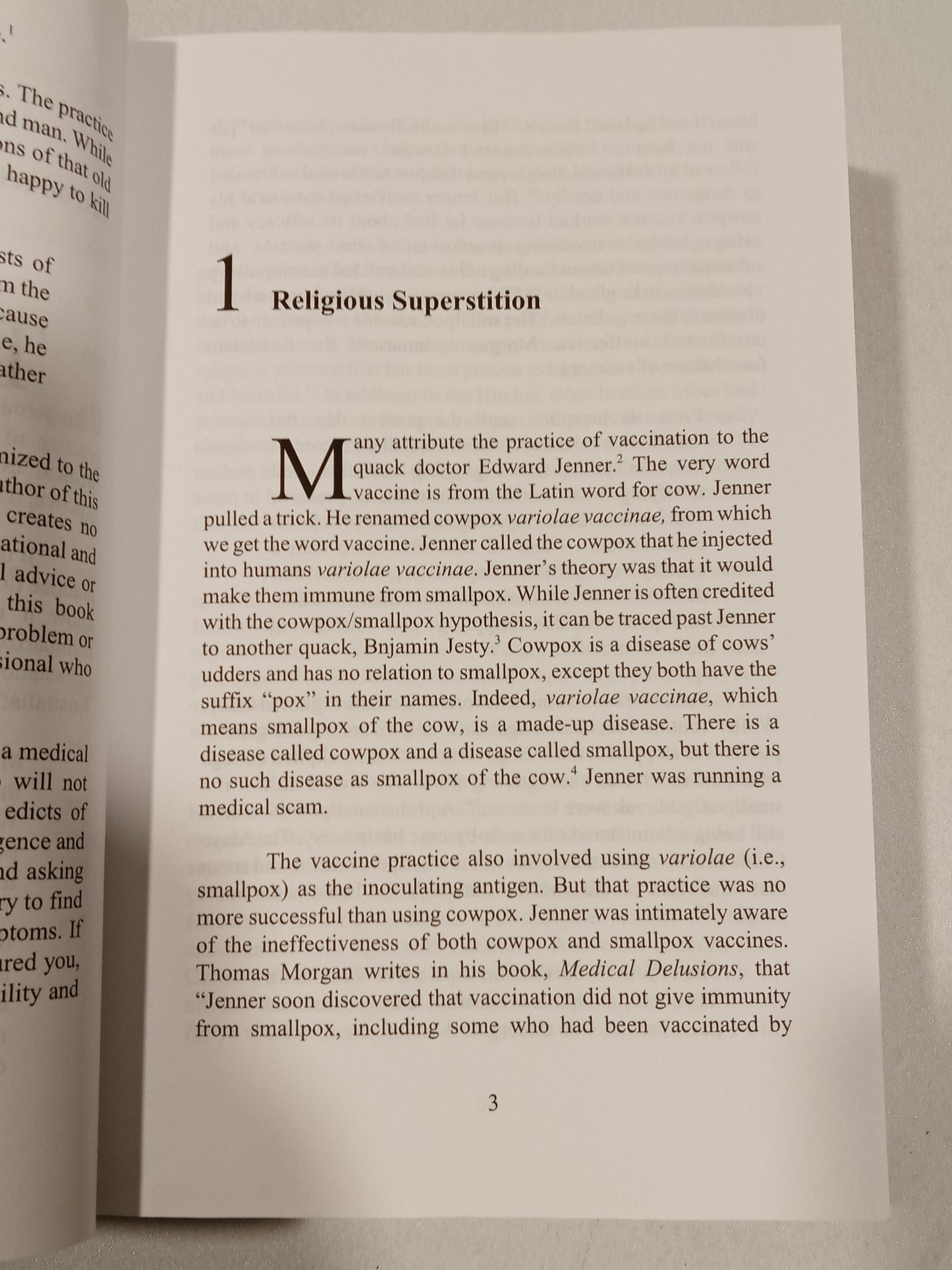 Vaccine Danger: Quackery and Sin by Edward Hendrie PB