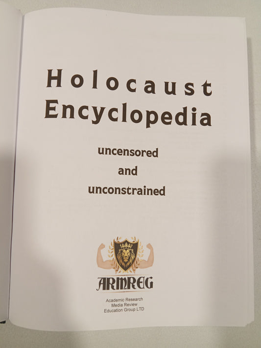 Holocaust Encyclopedia by Germar Rudolf HB
