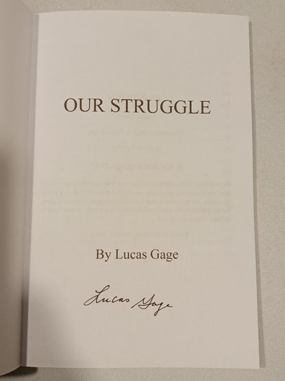 'Our Struggle: The Threat of Jewish Supremacy by Lucas Gage PB