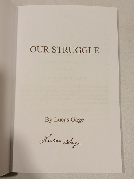 'Our Struggle: The Threat of Jewish Supremacy by Lucas Gage PB