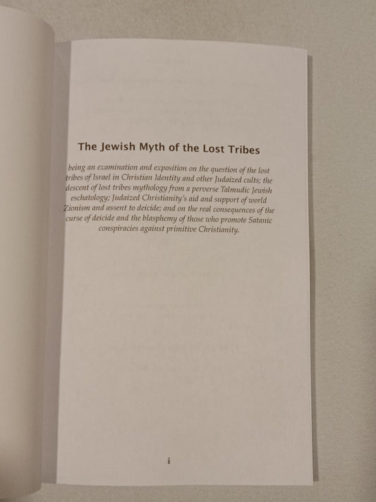 Jewish Myth of the Lost Tribes by V. Herrell PB