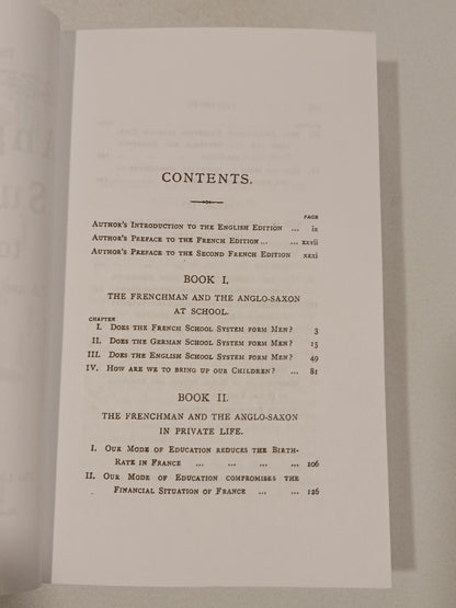 Anglo-Saxon Superiority: To What It is Due by Edmond Demolins PB