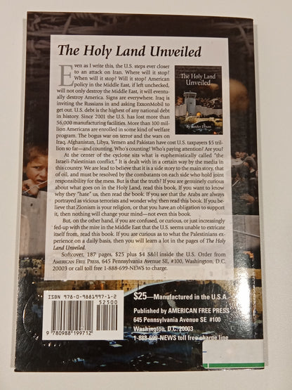 Holy Land Unveiled by Jenifer Dixon PB