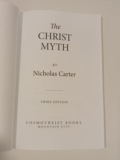 Christ Myth by Nicholas Carter PB