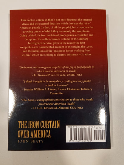 Iron Curtain Over America by John Beaty PB