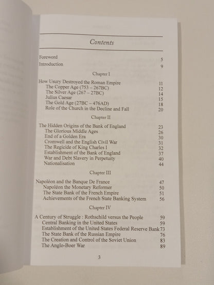 History of Central Banking and the Enslavement of Mankind by Stephen Goodson PB