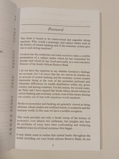 History of Central Banking and the Enslavement of Mankind by Stephen Goodson PB