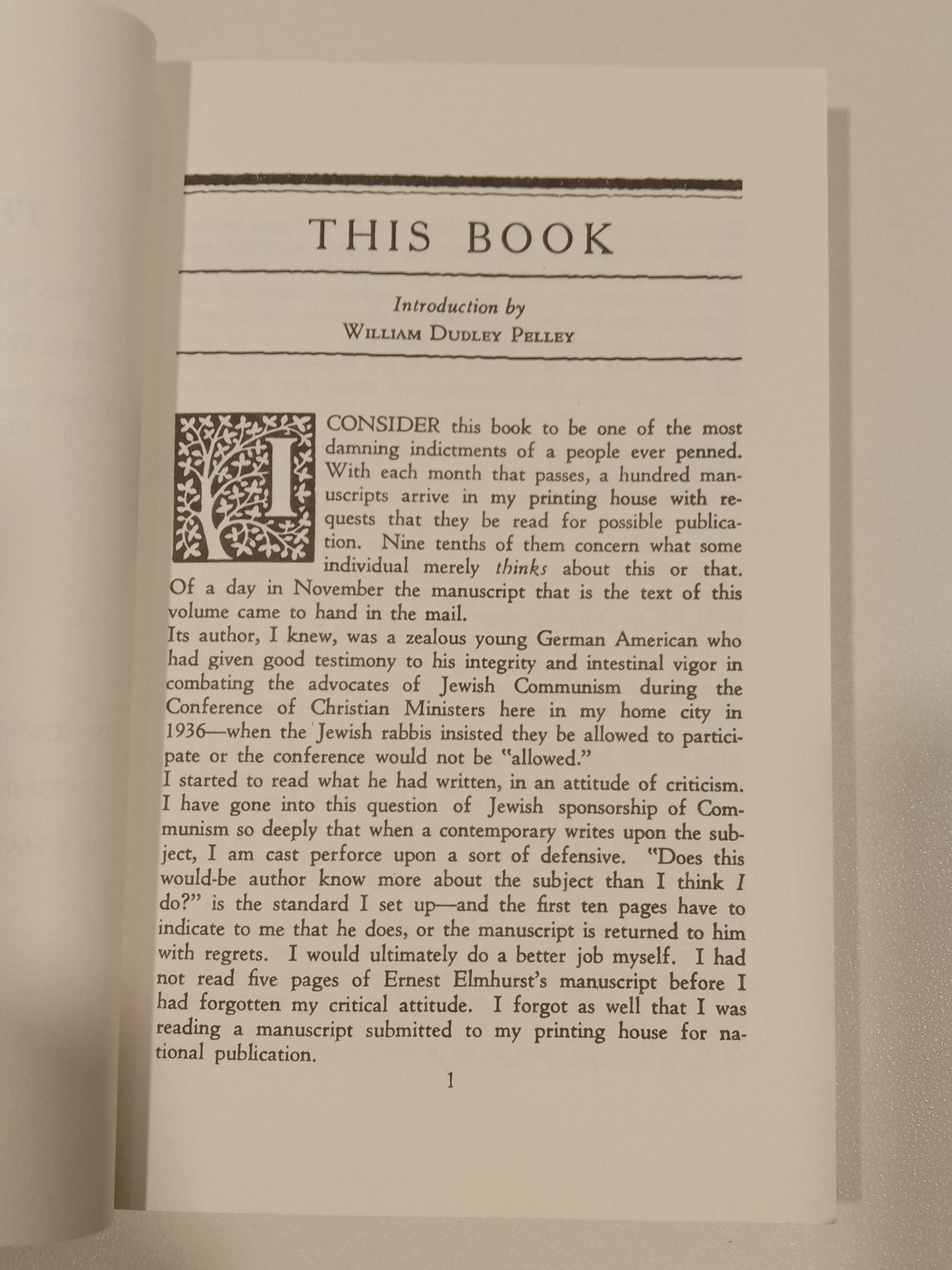 World Hoax by Ernest Elmhurst PB