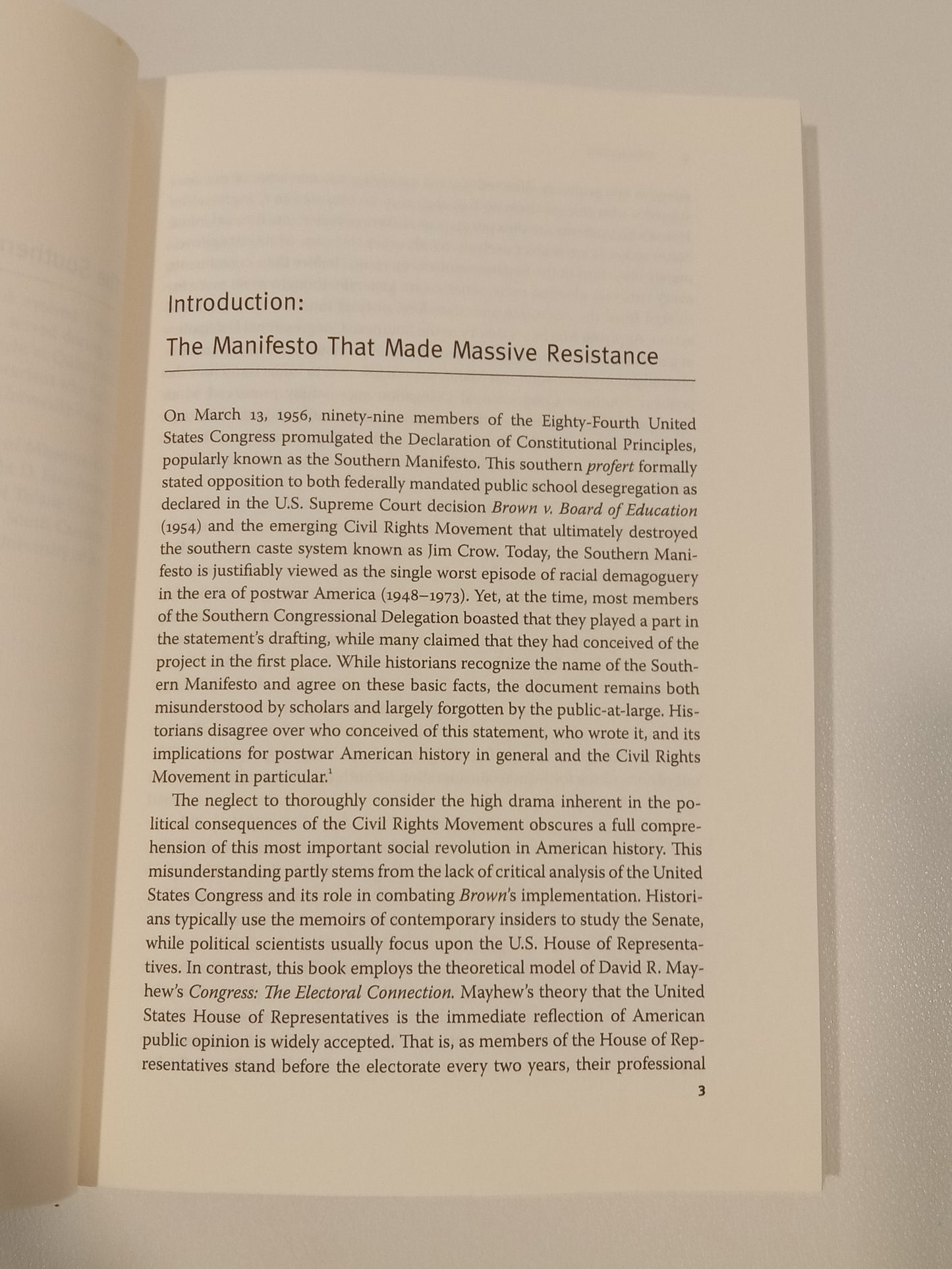 Southern Manifesto: The Fight to Preserve Segregation by John Day PB