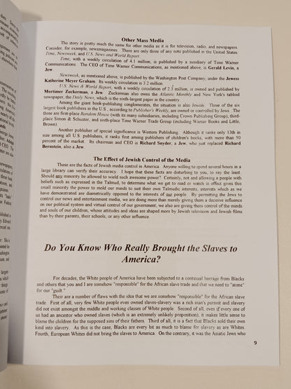 Facts That the Government and Media Don't Want You to Know by Matthew Hale PB