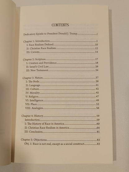 Christian Race Realism by Michael Spangler PB