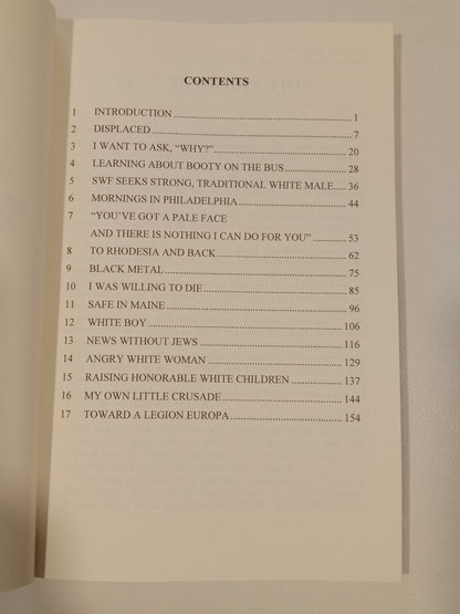 One Sheaf, One Vine: Racially Conscious White Americans by Robert Griffin PB