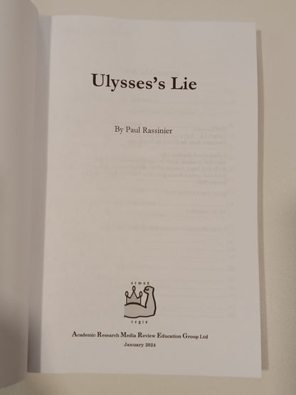 Ulysses' Lie by Paul Rassinier PB