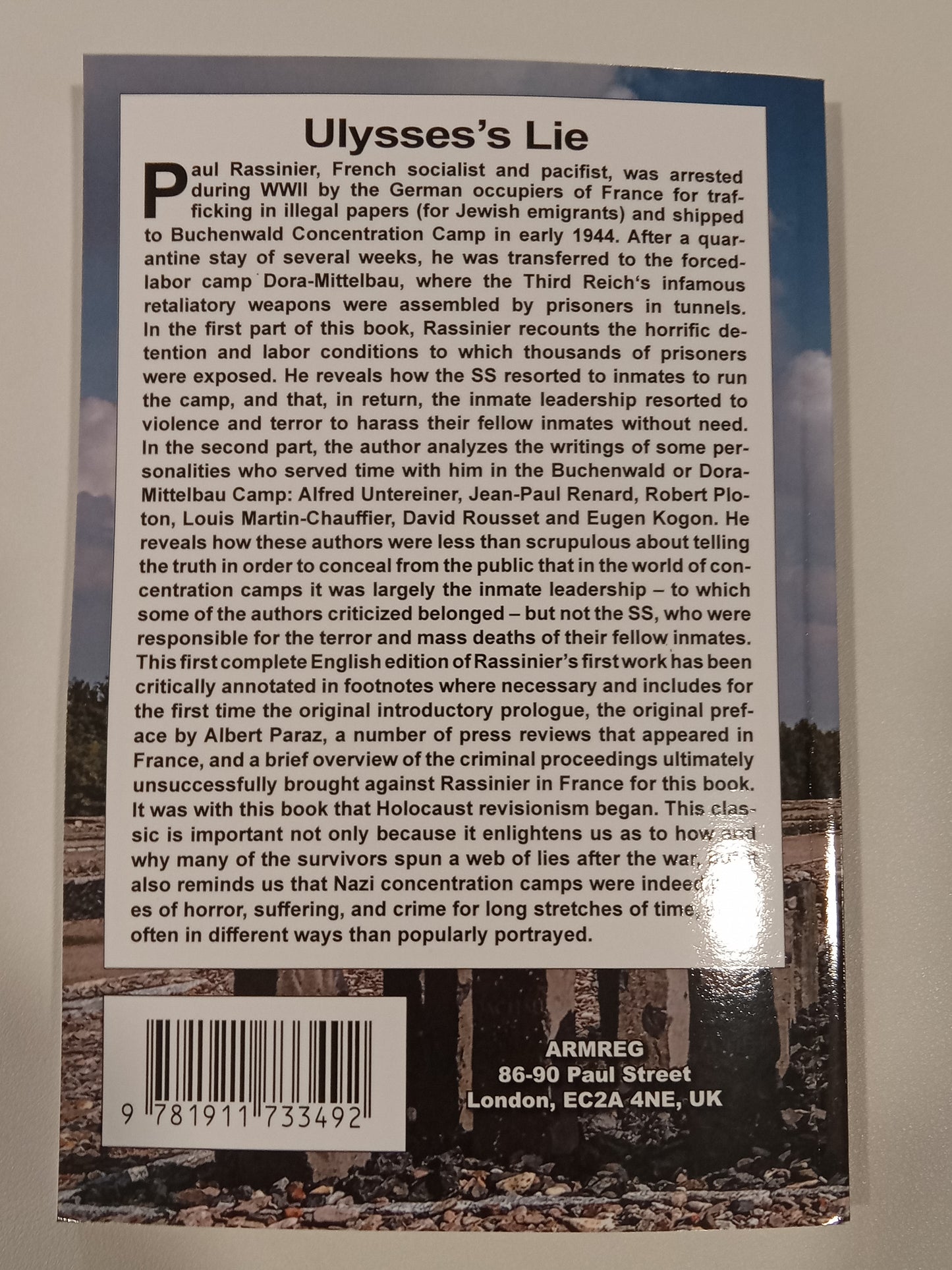 Ulysses' Lie by Paul Rassinier PB