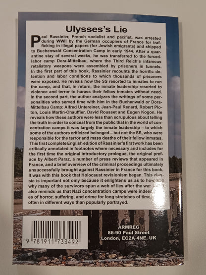 Ulysses' Lie by Paul Rassinier PB