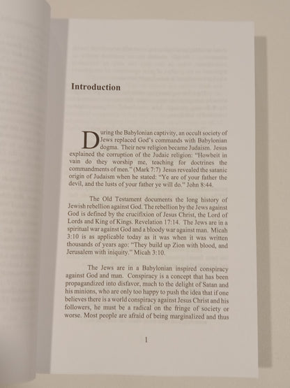 Bloody Zion: Refuting the Jewish Fables That Sustain Israel by Edward Henrie PB