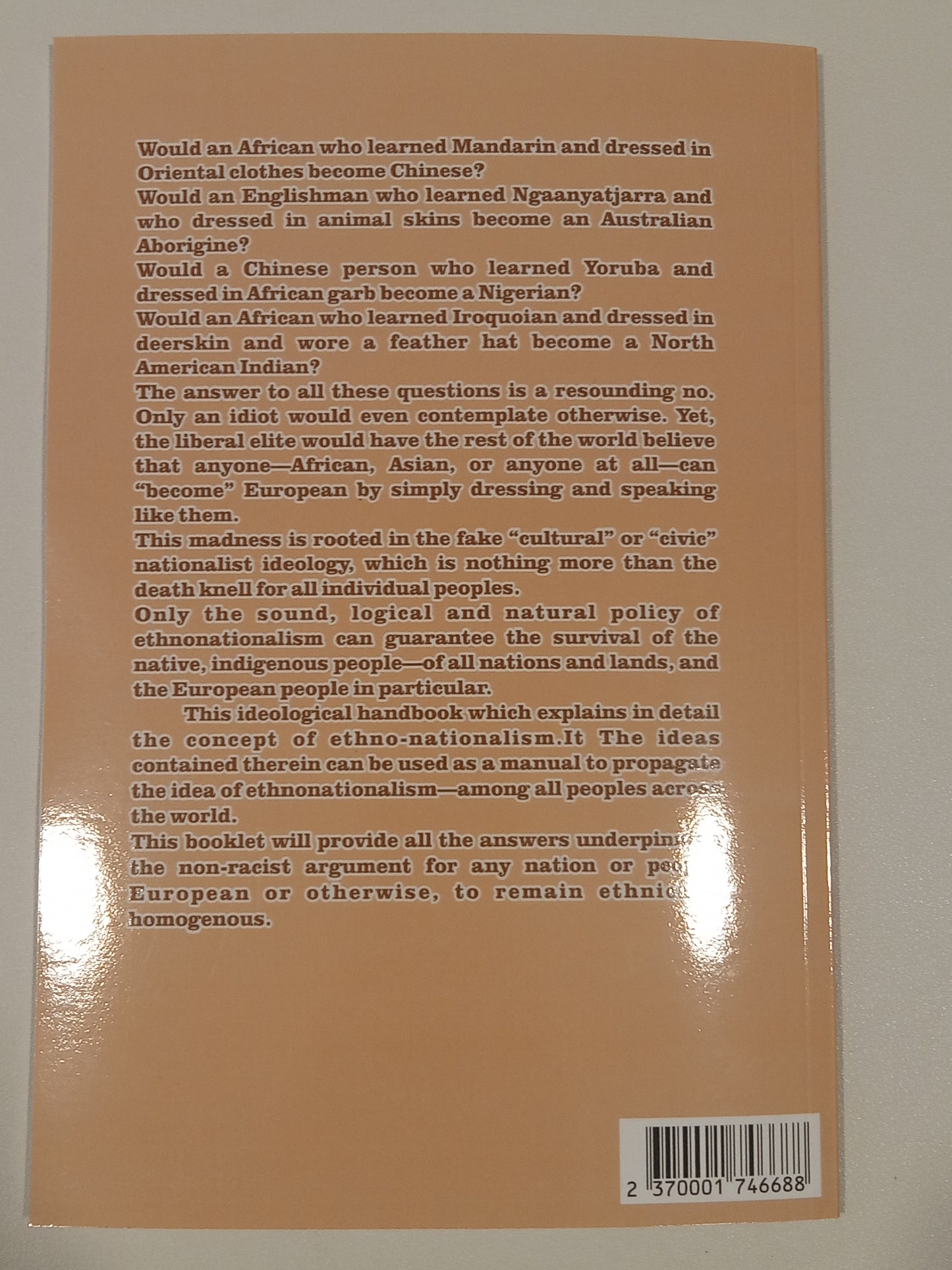 Folk and Nation: Ethnonationalism Explained by Arthur Kemp PB