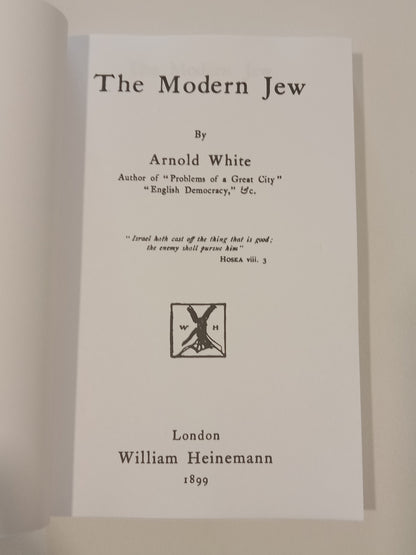 Modern Jew by Arnold White PB