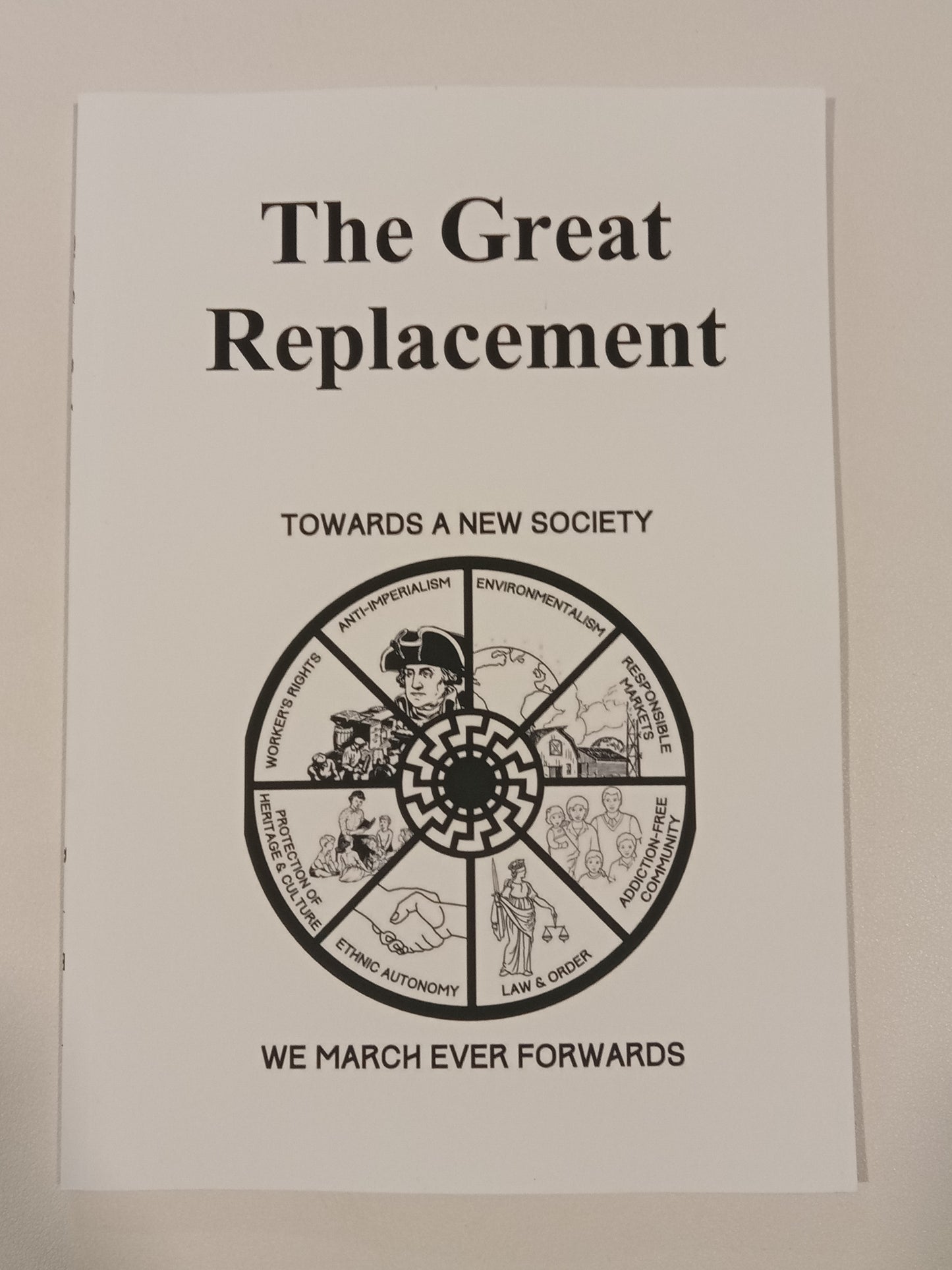 'Great Replacement: Towards a New Society by Brenton Tarrant PB