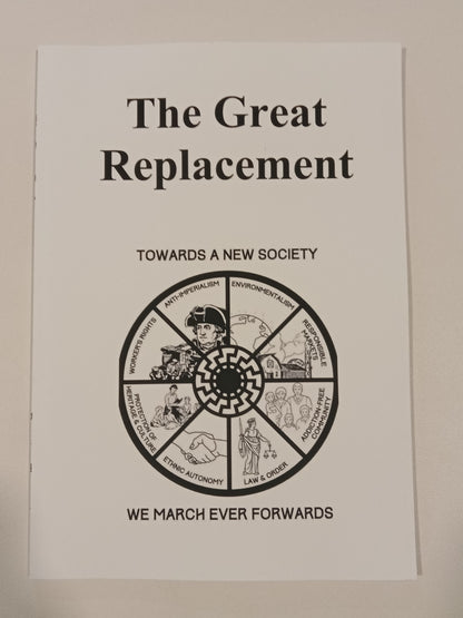 'Great Replacement: Towards a New Society by Brenton Tarrant PB